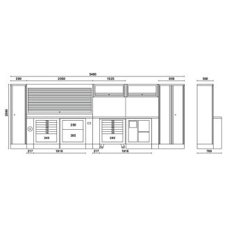 Komplette Kombi-Werkstatteinrichtung BETA C55 - 13