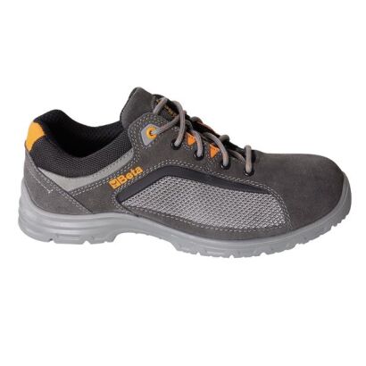 Sicherheitshalbschuhe aus Wildleder mit Mesh-Einsätzen S1P SRC BETA 7213FG/48