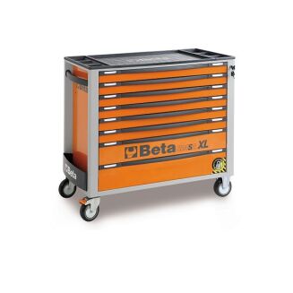 Werkzeugwagen mit acht Schubladen und Kippschutzsystem, langes Modell BETA C24SA-XL/8-R - 3
