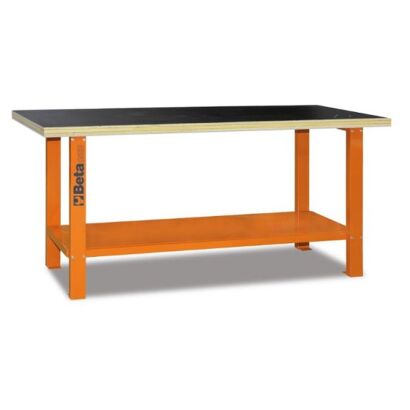 Werkbank mit Arbeitsfläche Holz BETA C56B/-O