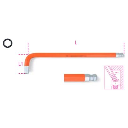 Sechskant-Stiftschlüs. Farbig BETA 96BP-CL/1,5