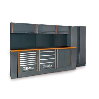 Werkstattmöbel-Set des Systems RSC55 BETA C55PB-PRO/9A