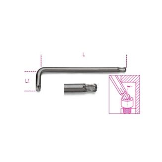 Stiftschlüssel Kugelförmigem Torx BETA 97BTX/09 - 3
