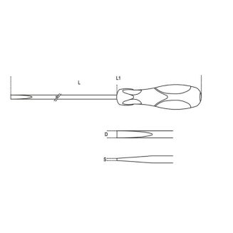 Schraubendreher Lange BETA 1294L/3X300 - 3