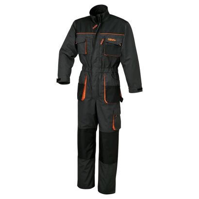 Arbeitsanzug EASY, T/C-Gewebe 280 g/m², mit Oxford-Einsätzen, grau BETA 7905E/XS