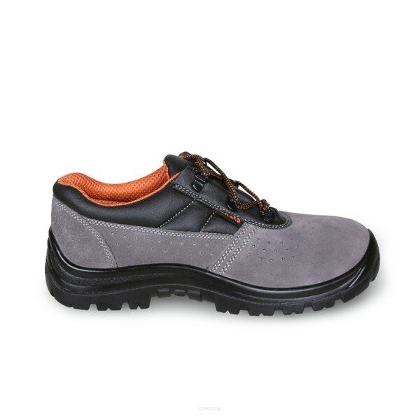 Wildlederschuhe Perforiert BETA 7246BK/35