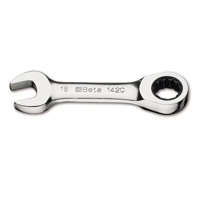 Kurze Ring-Maulschlüssel + Knarre BETA 142C/8