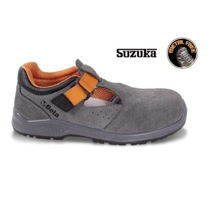 Sicherheits-Sandalen aus perforiertem Wildleder, mit Klettverschluss, S1P SRC, BETA 7216SN/35