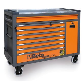 Werkzeugwagen mit 8 Schubladen, mit  Kippschutzsystem,  1061 Teile BETA WORKER BWRSC24AXXL - 3