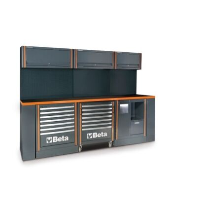 Werkstattmöbel-Set des Systems RSC55 BETA C55PB-PRO/10