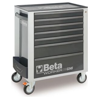 Werkzeugwagen mit 7 Schubladen,  mit Werkzeugsatz, 262 Teile BETA WORKER BW2400S7-O/AUTO - 2